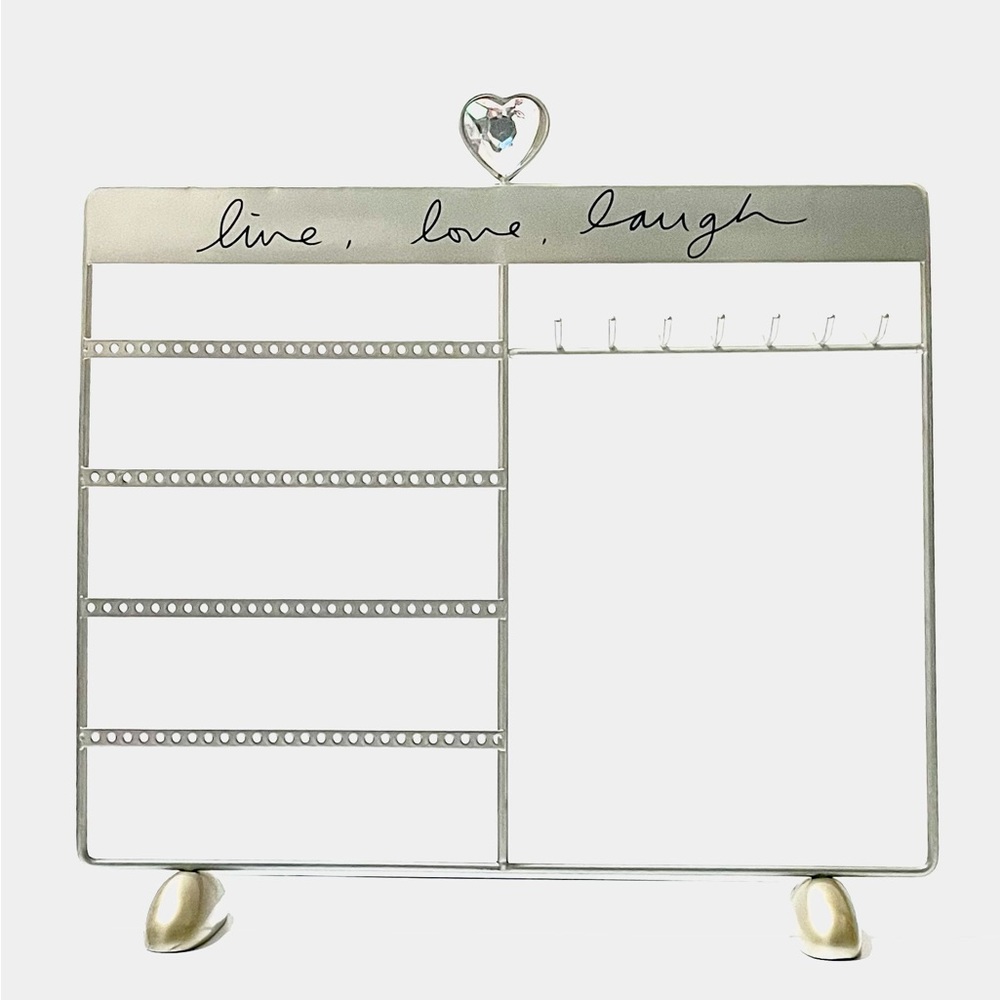 Live, Love, Laugh Jewelry Stand for Necklaces and Earrings